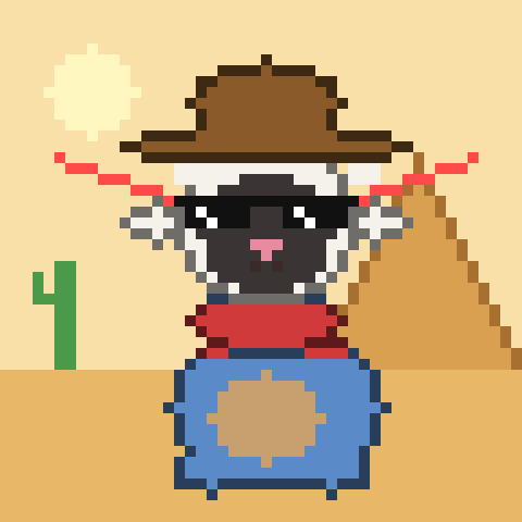 A PAWVERSE pixel pet, Uncommon tier
