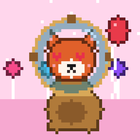 A PAWVERSE pixel pet